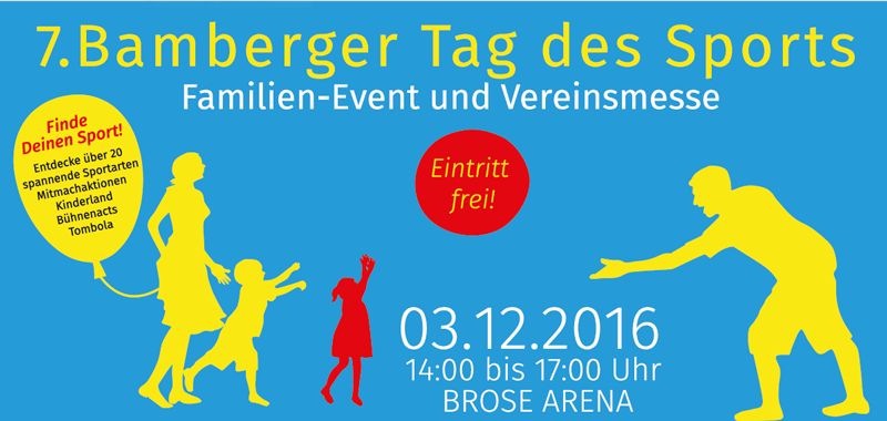 Read more about the article „Finde Deinen Sport“ beim 7. Bamberger Tag des Sports