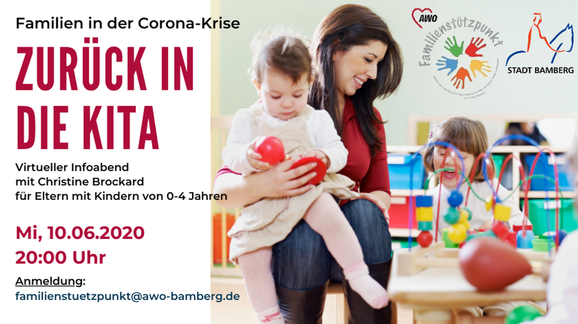 Read more about the article Virtueller Eltern-Info-Abend – „Zurück in die Kita“ am 10. Juni