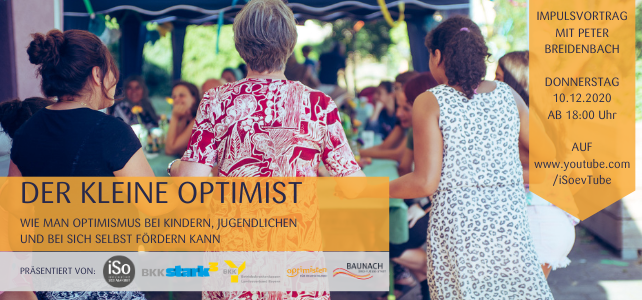 Read more about the article Veranstaltungshinweis: “Der kleine Optimist”