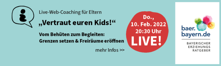 Read more about the article Vertraut euren Kids! – Web-Coaching