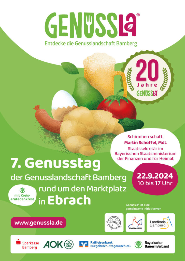 Mehr über den Artikel erfahren 7. Genusstag der Genusslandschaft Bamberg